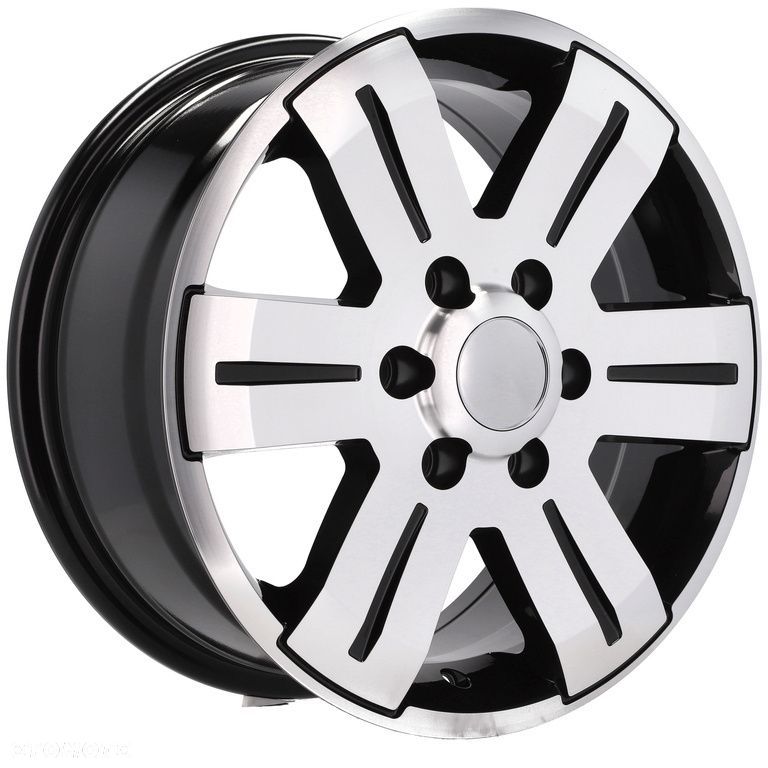 4x Felgi 16 m.in. do VW Crafter MERCEDES Sprinter Wzmacniane 1400kg - BK562 - 10