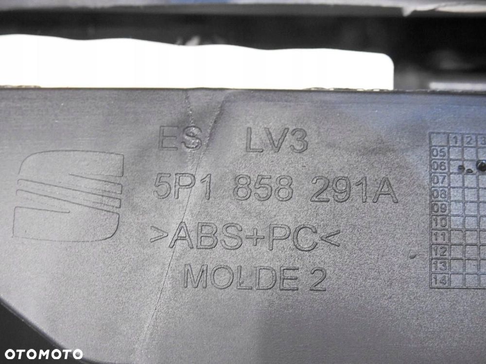 DESKA ROZDZIELCZA KONSOLA SEAT ALTEA 5P1858291A - 6