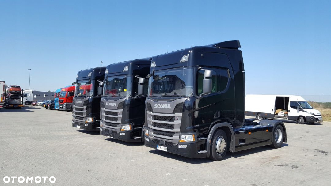 Spojlery spoilery osłony owiewki międzyosiowe zabudowy Scania R S - 11