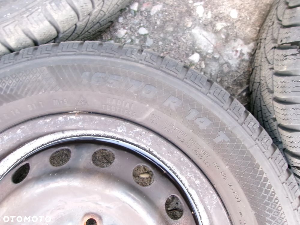 KOŁA FELGI OPONY ZIMA TOYOTA YARIS 165/70/14 4x100 KOMPL - 2