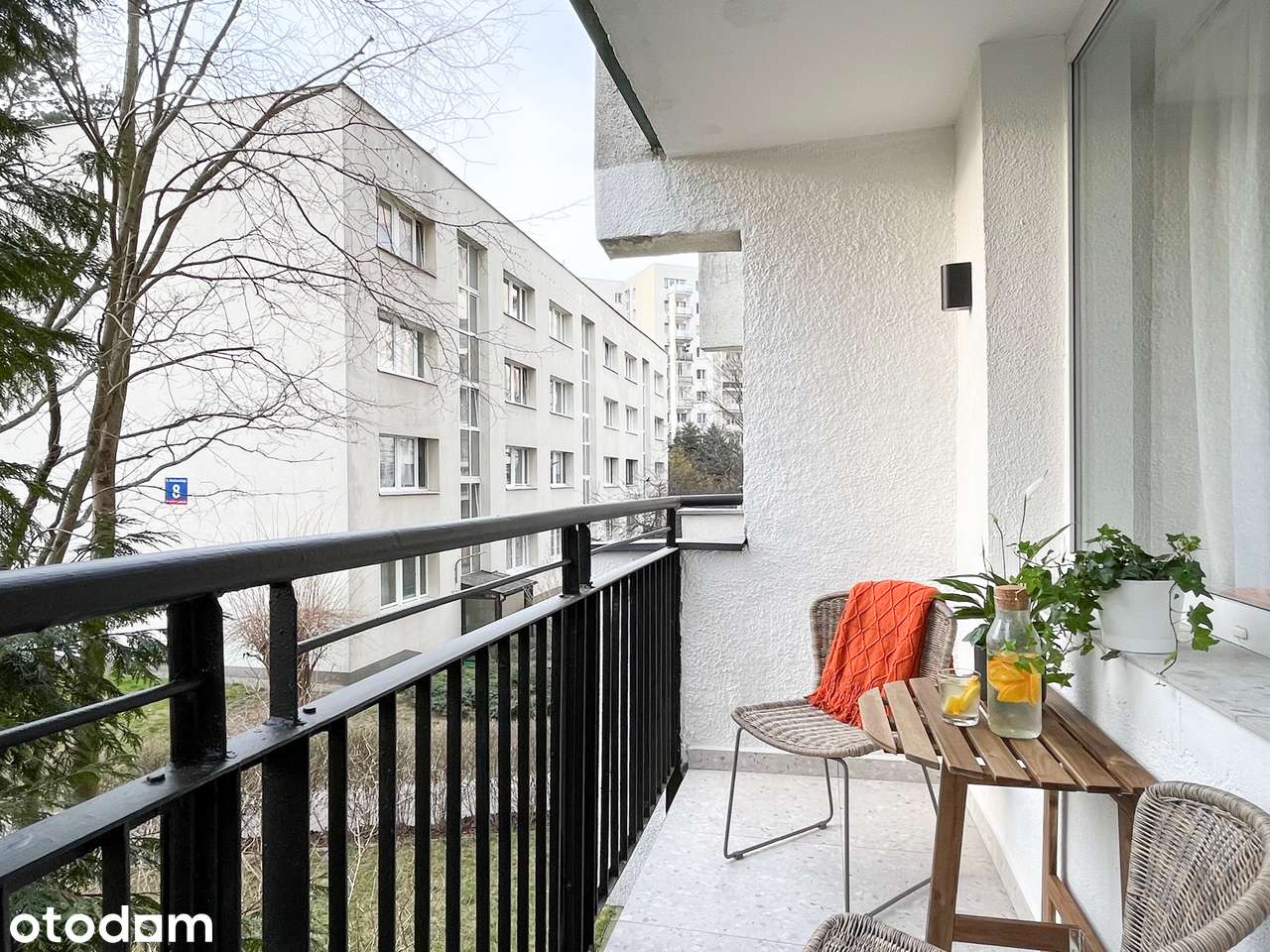 Stylowe 2 pokoje z balkonem | 3 min do metra Imielin