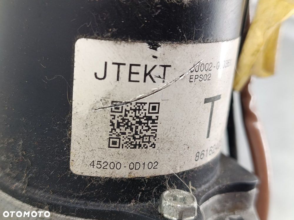 WSPOMAGANIE ELEKTRYCZNE,PION TOYOTA YARIS II 45200-0D102 JJ002-000361 JTEKT - 5