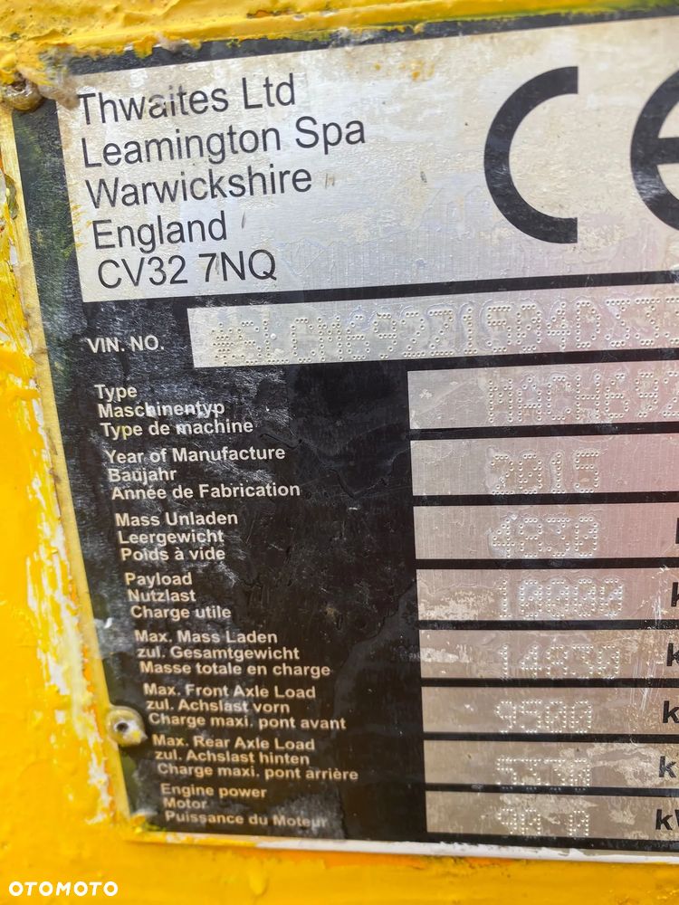 Thwaites 9000Ton - 8