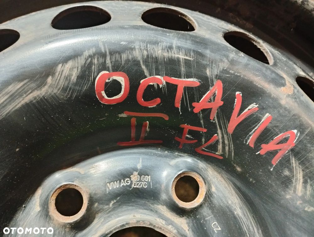 KOŁO ZAPASOWE 15" 195/65/15 5x112 ET47 SKODA OCTAVIA II 2004/2013 ROK - 2