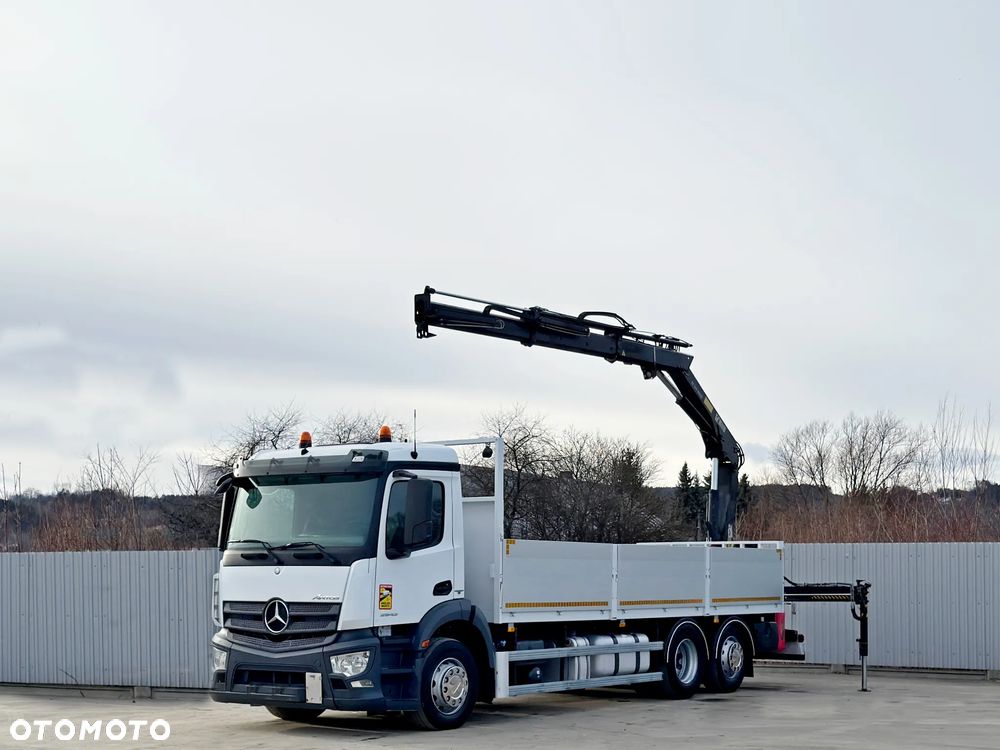 Mercedes-Benz ANTOS 2540 + HIAB 144 BS - 2 HIDUO + PILOT * STAN BDB * - 2
