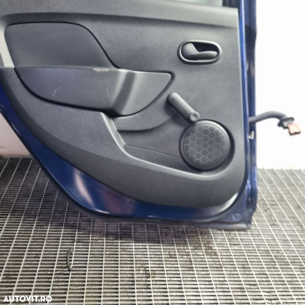 Usa Stanga Spate Dacia Sandero 2 Facelift 2016 - 2020 Hatchback 4 Usi BLUE TERPR (1488) - 9