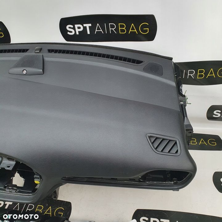 FORD FIESTA MK8 8 VIII DESKA ROZDZIELCZA KONSOLA KOKPIT PULPIT PODUSZKI AIRBAG AIR BAG PASY KIT SET - 4