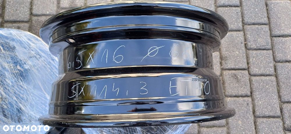 Felgi stalowe po regeneracji 6,5x16 cali , rozstaw śrub 5x114,3. - 4