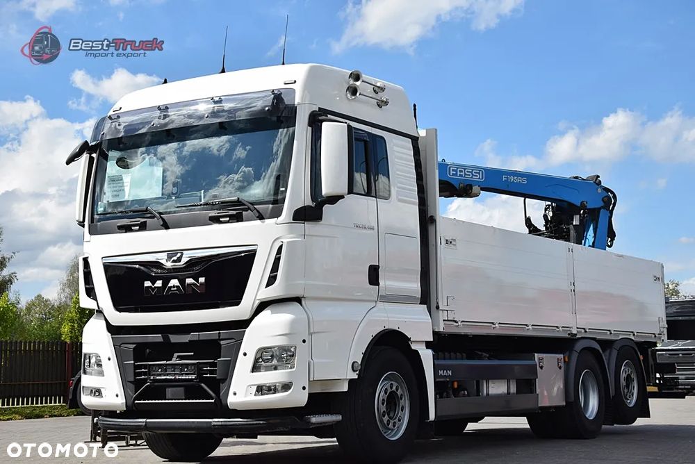 MAN TGX 26.460 // 6X2 // HDS FASSI F195AS22 // 6XPODUSZKA // OŚ SKRĘTNA // RETARDER - 14