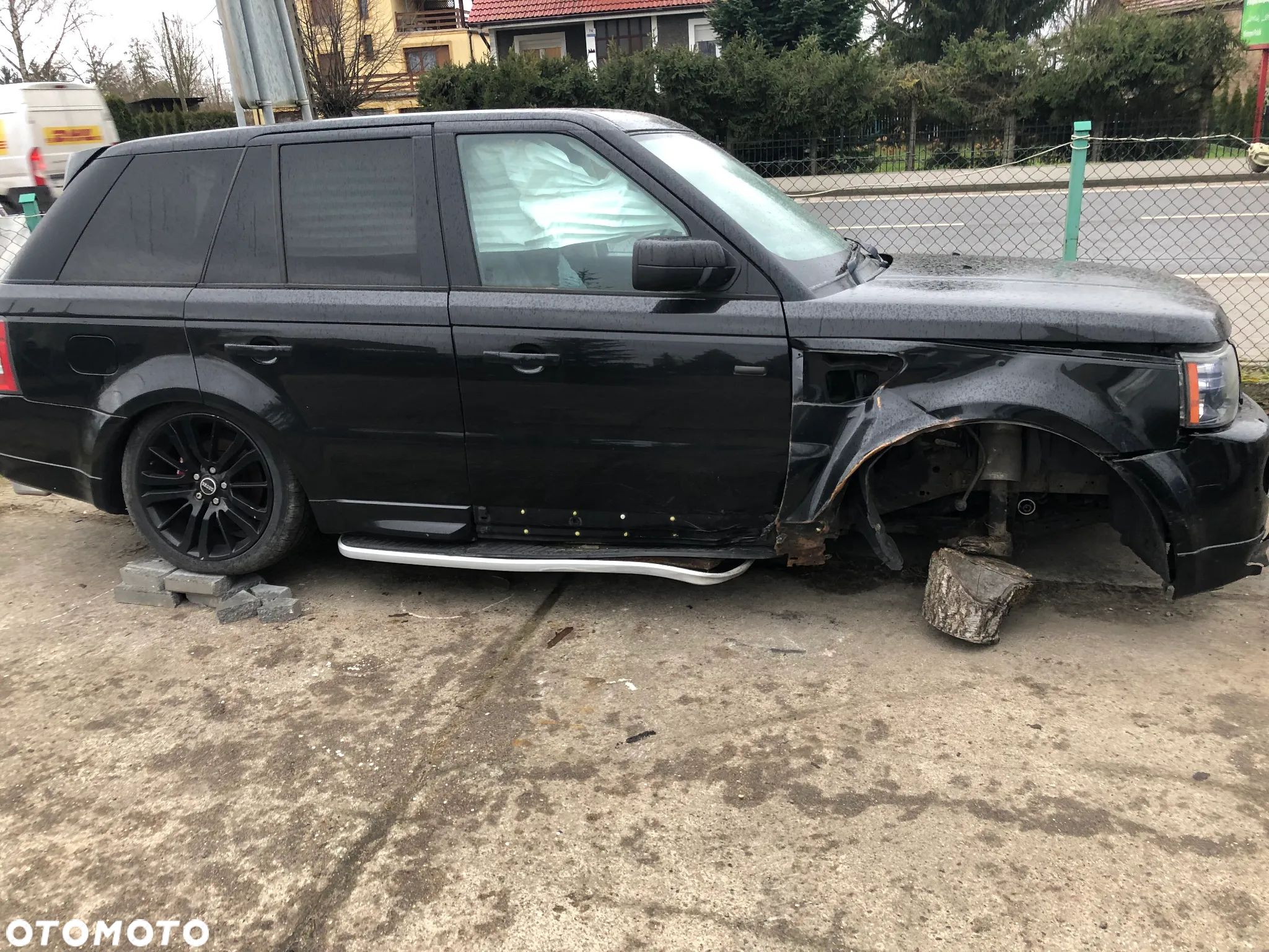 Maska błotnik lampa zderzak Range Rover Sport L320 - 1