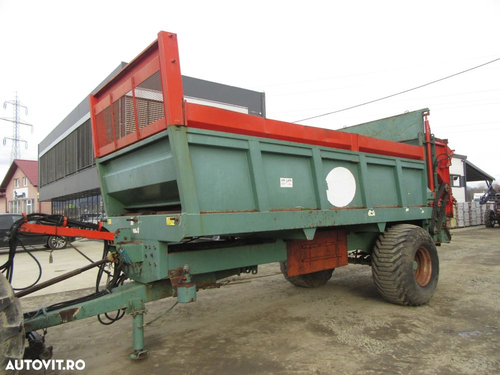 Altul MIG - Remorca de imprastiat Gunoi/Balegar 14T SIAM - 6