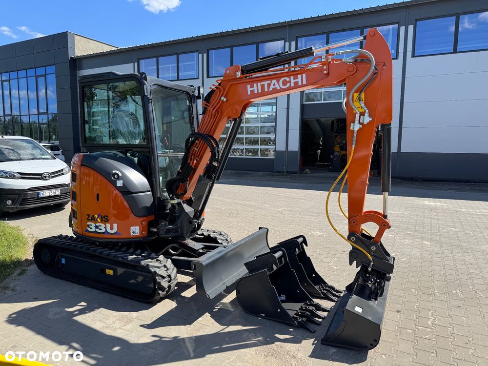 Hitachi ZX33-6 3740kg  Szybkozłącze 3 Łyżki - 1