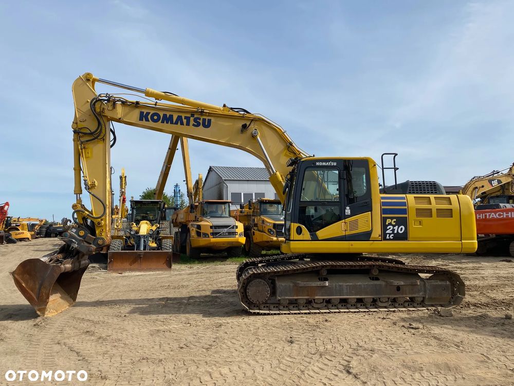 Komatsu PC 210 LC-10, 2014 ROK, z NIEMIEC, SERWISOWANA W KOMATSU, - 2