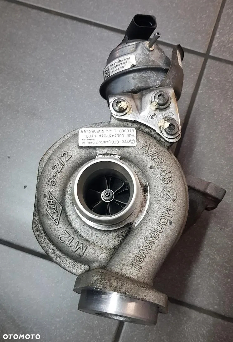 AUDI A4 B8 Q5 A6 C7 Q5 2.0 TDI 177 CJC TURBOSPRĘŻARKA TURBO 03L145721A - 2