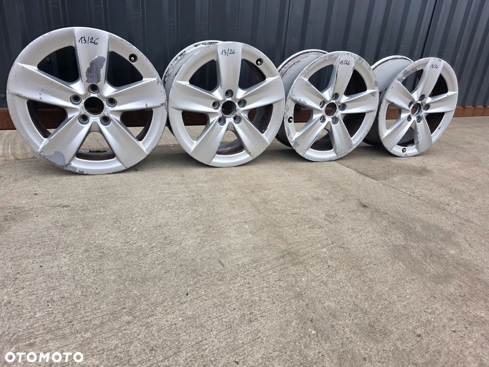 FELGI FELGA KOMPLET VW SKODA AUDI A3 A4 A6 7.5J R17 ET56 8P0601025AR 13/26 - 1
