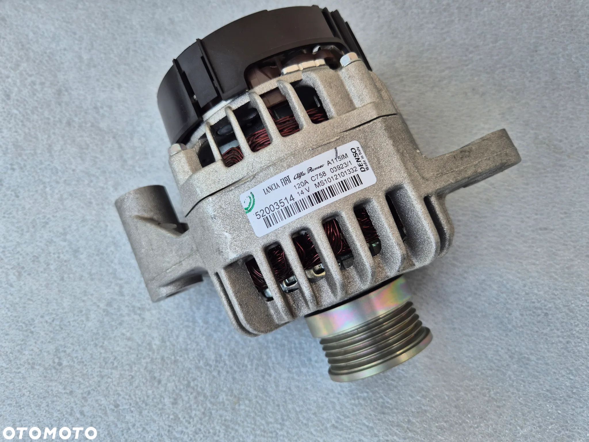 Alternator Fiat 1,4 T-Jet 52003514 - 1