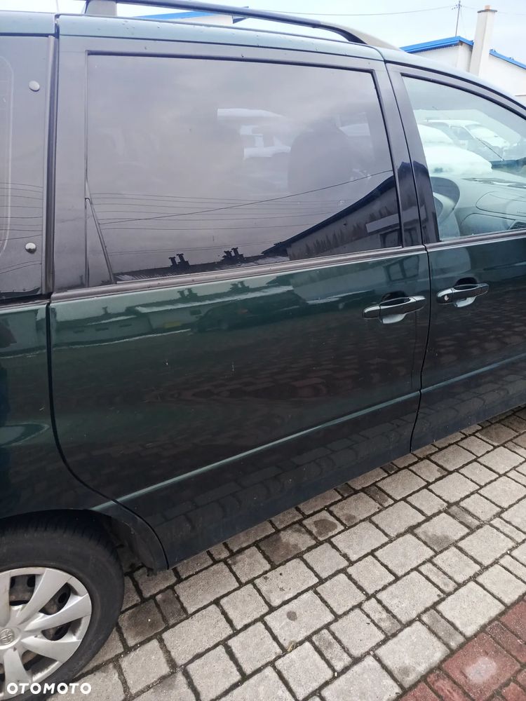 TOYOTA PREVIA II DRZWI PRAWE TYLNE TYŁ GOŁE