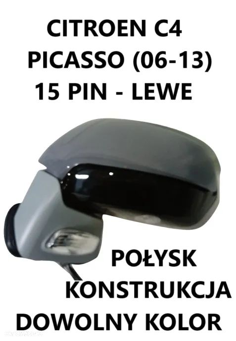 LUSTERKO CITROEN C1 C2 C3 C4 C5 Picasso Aircross Spacetorer C-Crosser C-Elysse Saxo Xsantia Zx Bx i inne - 7