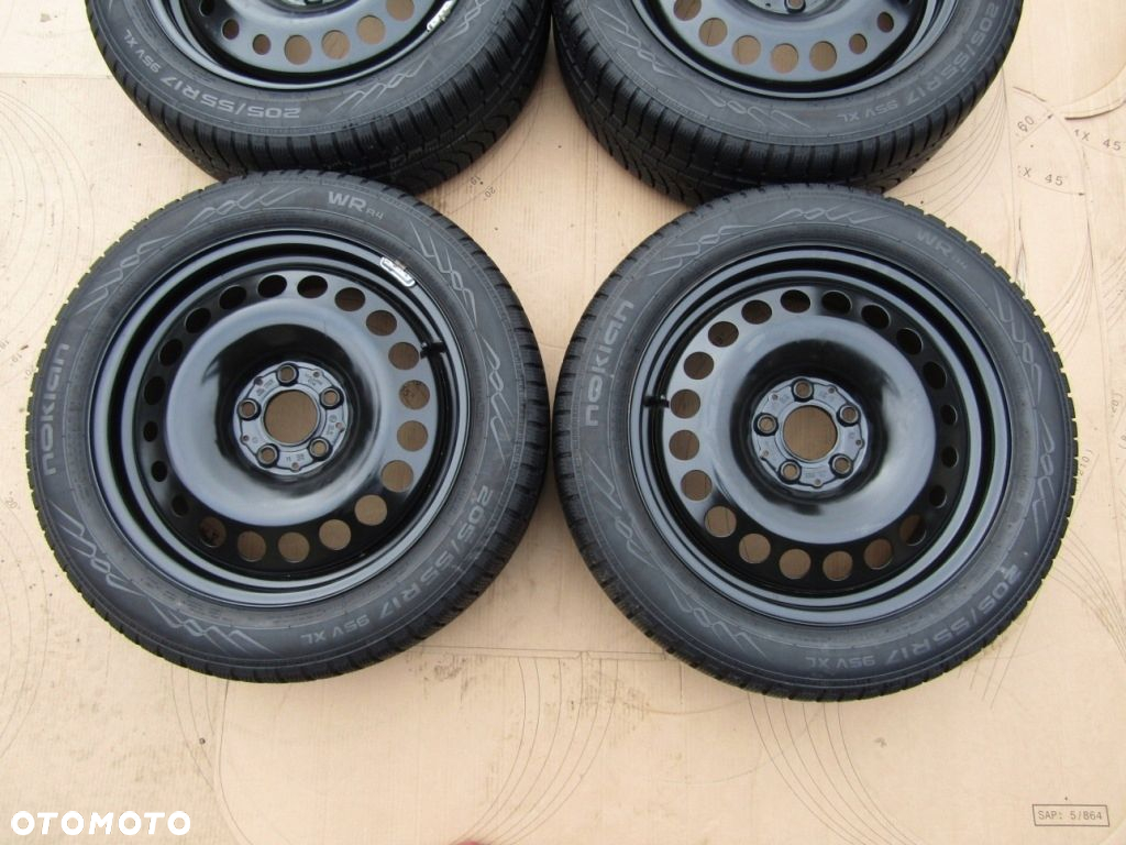 4x Felgi 17 Audi A4 B8 A6 C7 / Mercedes 6,5j 5x112 ET38 / piasta 66,6 mm - 4