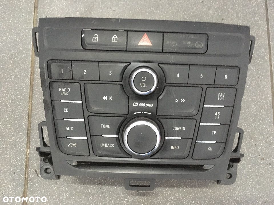 PANEL RADIA OPEL ZAFIRA C CD400PLUS - 1