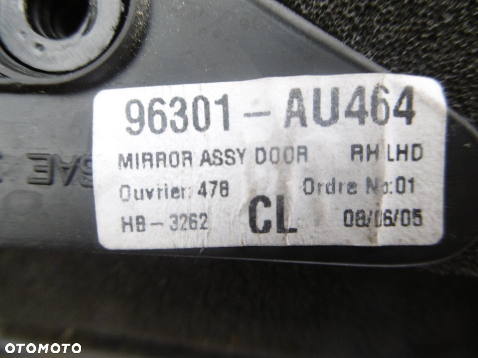 Lusterko prawe Nissan Primera P12 5 PIN EUROPA - 3