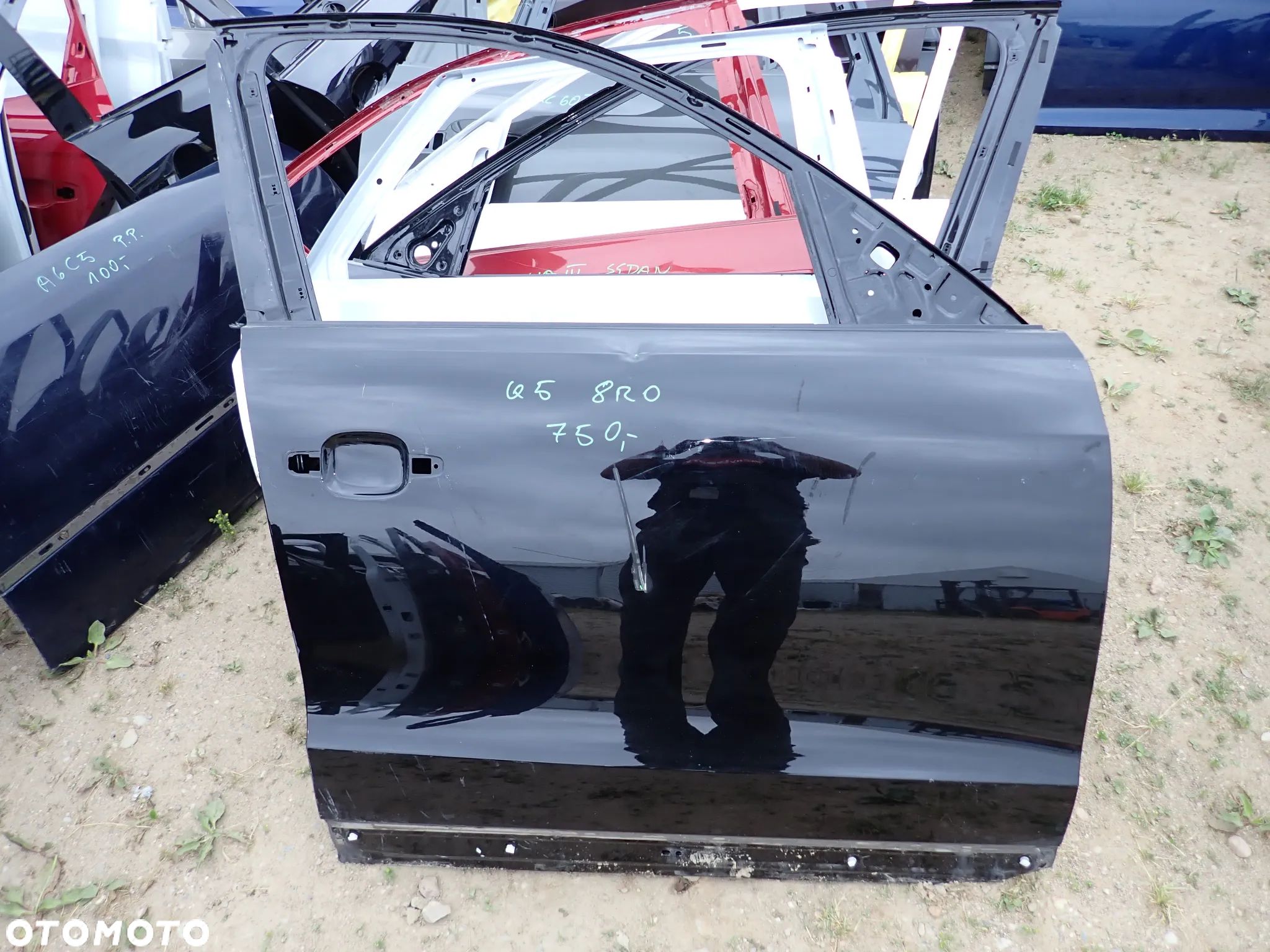 AUDI Q5 8R0 DRZWI PRAWE PRZÓD PRZEDNIE - 1