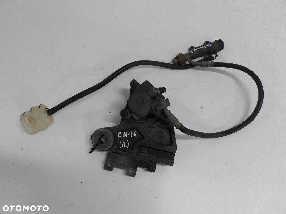 CAGIVA W 16 zacisk przewód pompa hamulcowa tył - 1