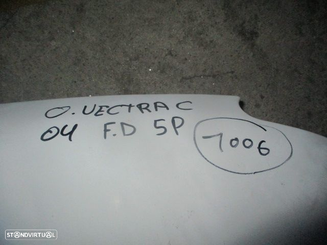 Guarda Lamas Gl1006 OPEL VECTRA C 2004 5P 0P BRANCO DRT - 2