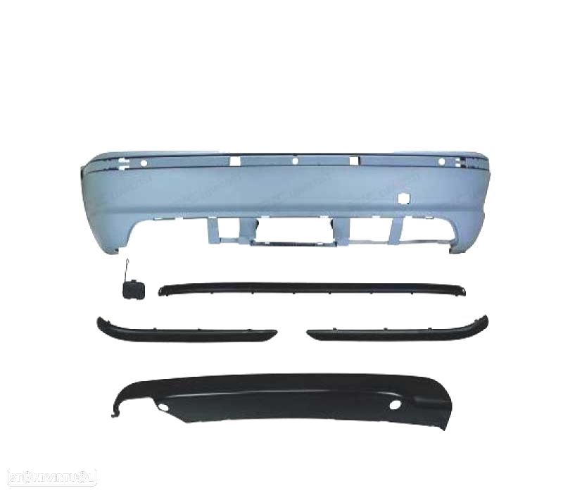 PÁRA-CHOQUES TRASEIRO BMW E46 BERLINA 98-05 LOOK M PDC - 4