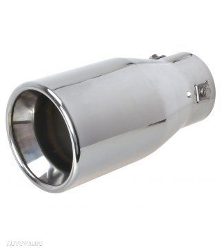 Ornament Toba Automax Cromat Simplu rotund 204x102x72mm - 1