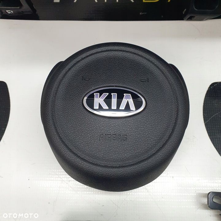 KIA SORENTO DESKA ROZDZIELCZA KONSOLA KOKPIT PULPIT PODUSZKI AIRBAG AIR BAG PASY KIT SET - 6