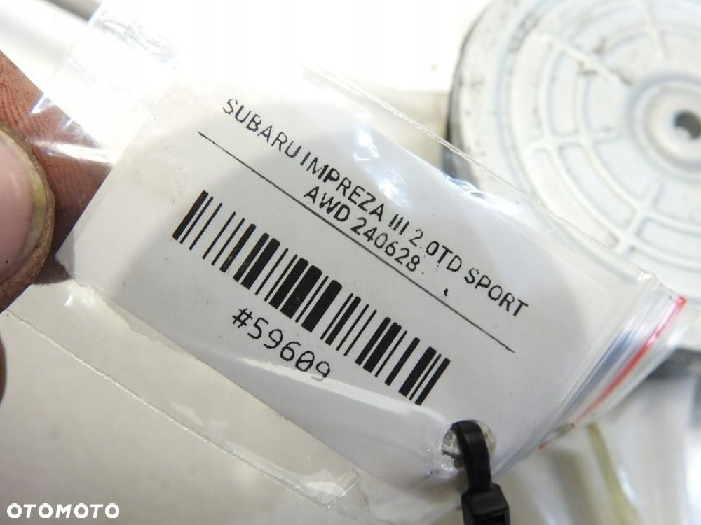 MECHANIZM SZYBY LEWY PRZÓD SUBARU IMPREZA III GH - 4