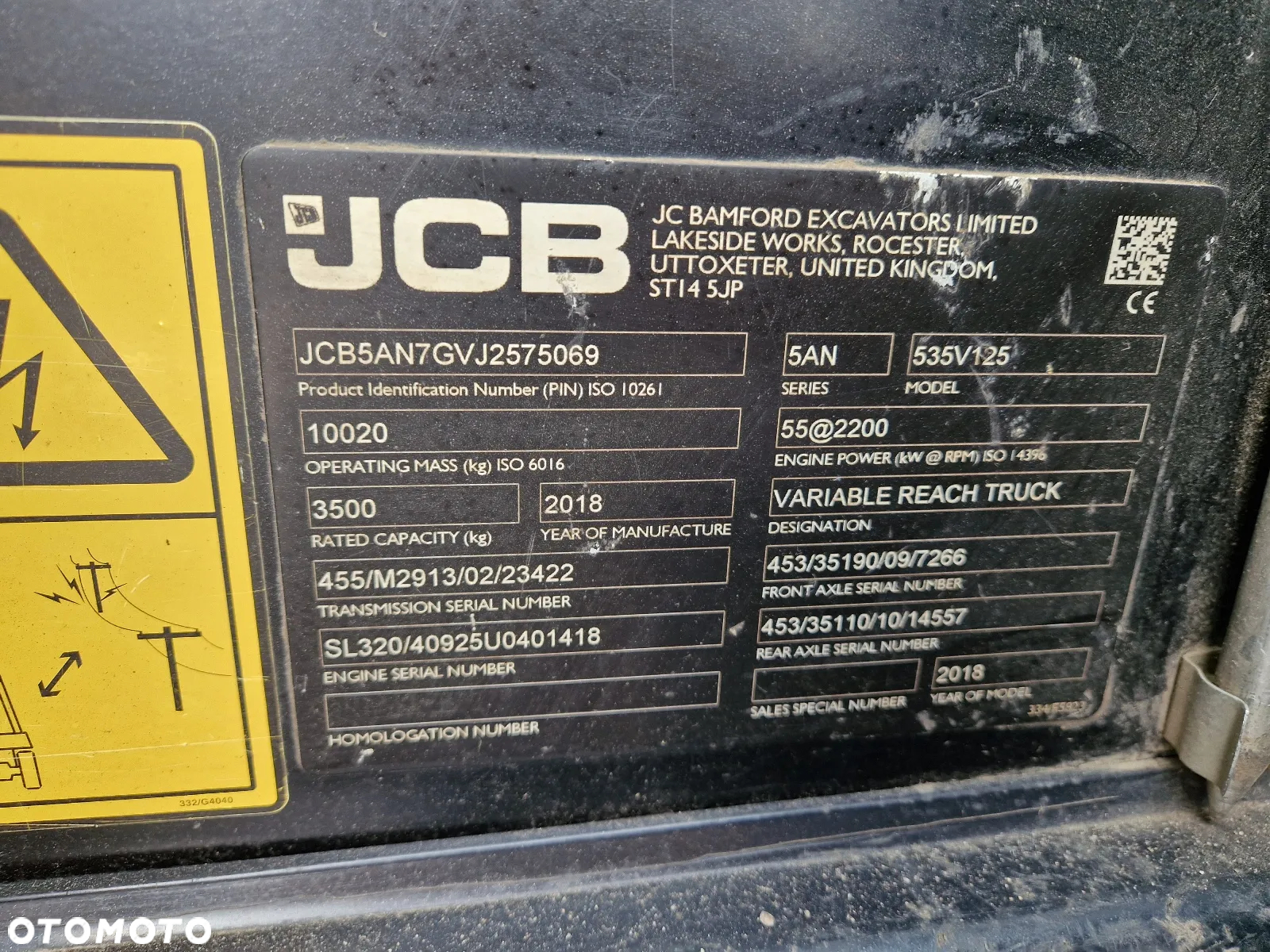 JCB 535V125, 535-125 - 9