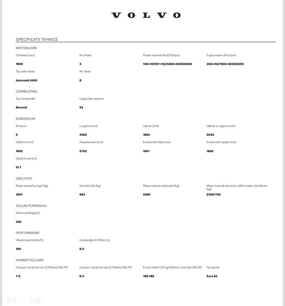 Volvo XC 40 B4 AT8 AWD Mild Hybrid Momentum Pro - 8