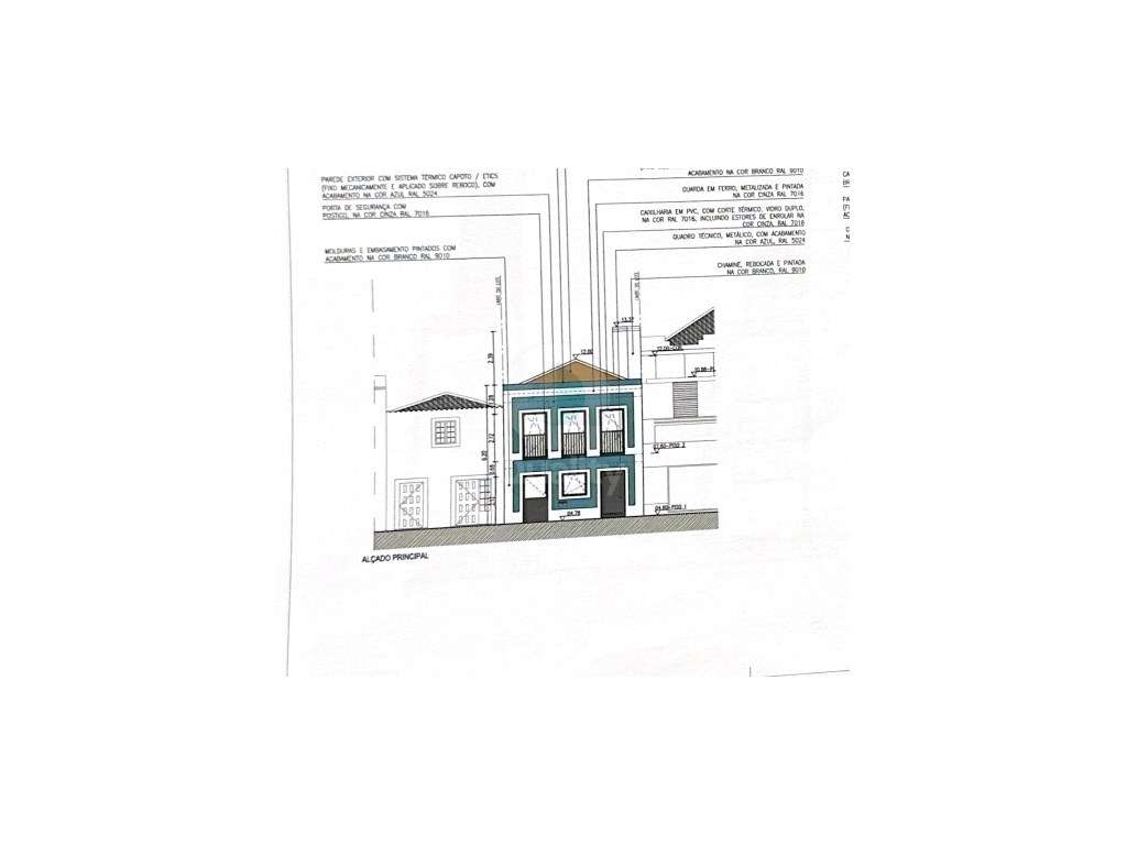 Moradia com Projeto aprovado em Alhos Vedros - Para Remodelação Total - Grande imagem: 2/24
