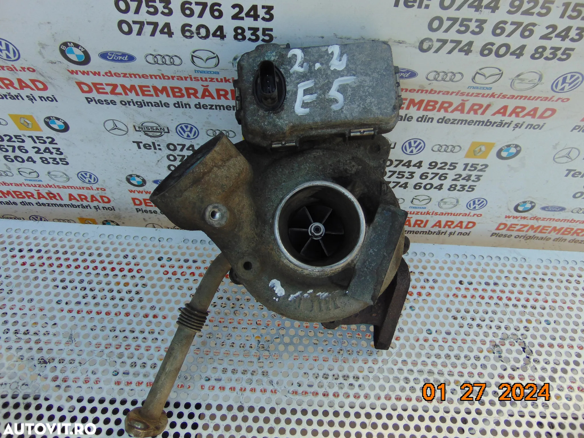 Turbina mercedes Sprinter 2.2 euro 5 Vito w639 viano turbosuflanta 2,2 euro 5 - 2