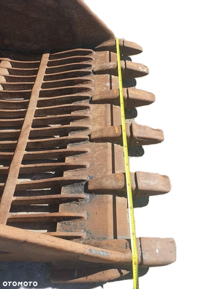 Łyżka ażurowa 150cm używana z zębami JCB JS220 nr.7074 - 5