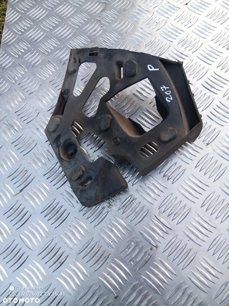 PEUGEOT 207 ślizg zderzaka prawy przód