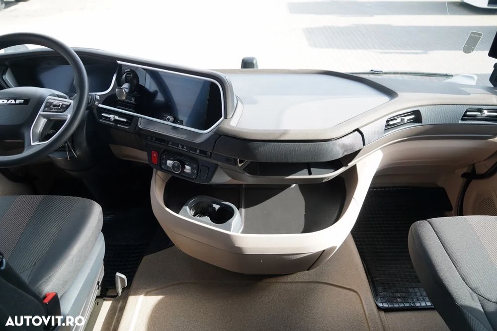 DAF XG 480 / COMBINAȚIE TANDEM / 120 M3 / DRIVE-THROUGH / AER CONDIȚIONAT PARCARE / WECON / PUNTE RELAXABILĂ / ȘINGURI PENTRU STICLE / SAF / 2023 - 32