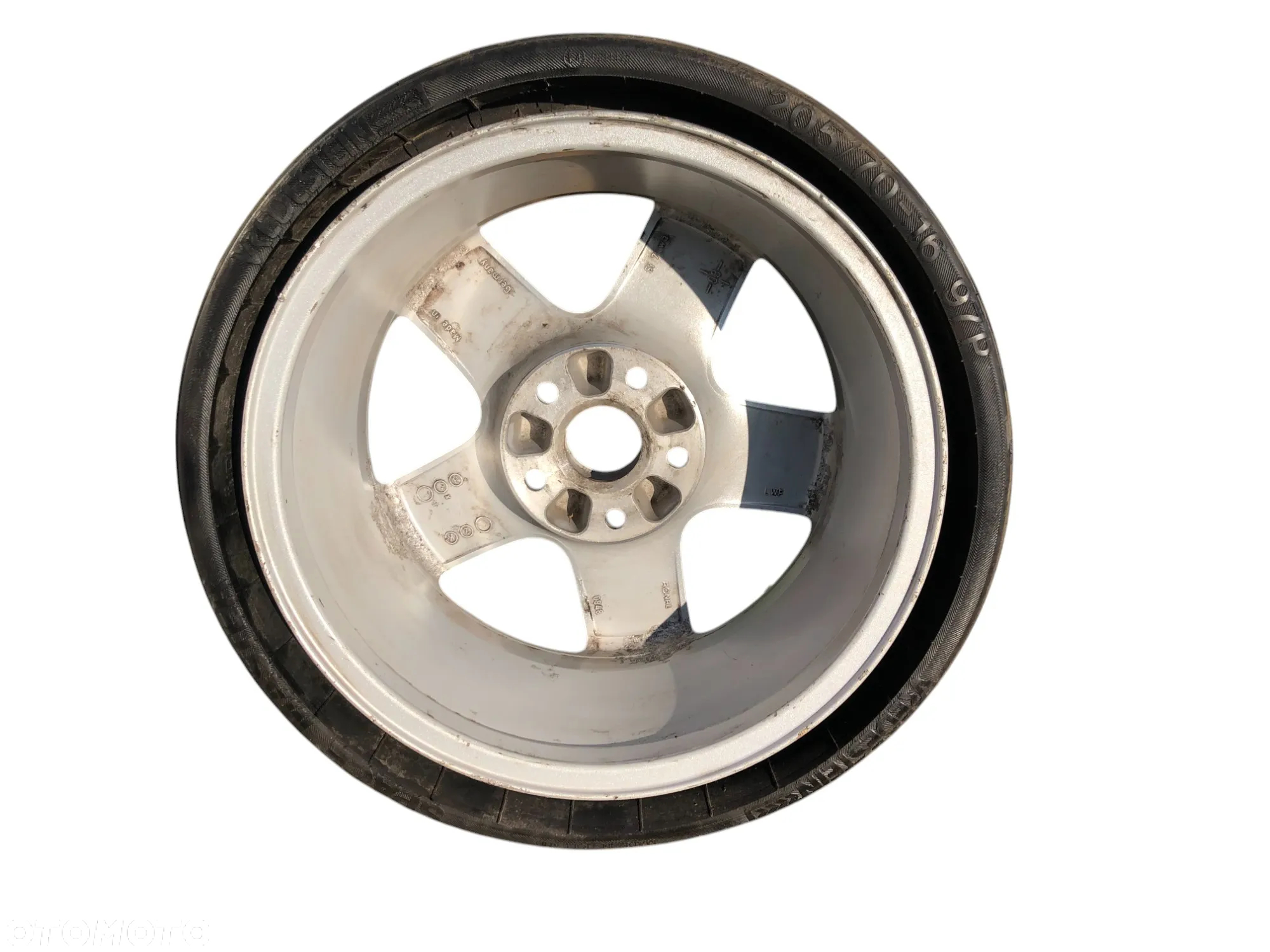 Koło Zapasowe Dojazdowe 205/70 R16 5x112 57,1 MM ET 16 Audi A6 C5 Vw Golf V - Gwarancja Wysyłka - 4