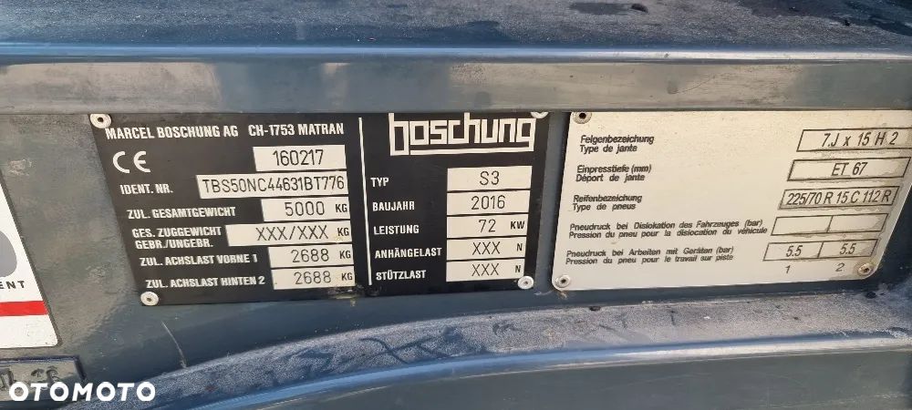 Boschung ZAMIATARKA - 8