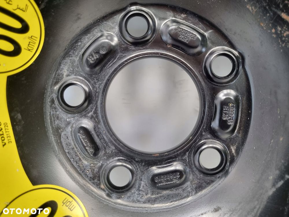 KOŁO DOJAZDOWE Volvo S40 II V50 C30 125/85 R16 30683913 2160823 5x108 zapas - 3
