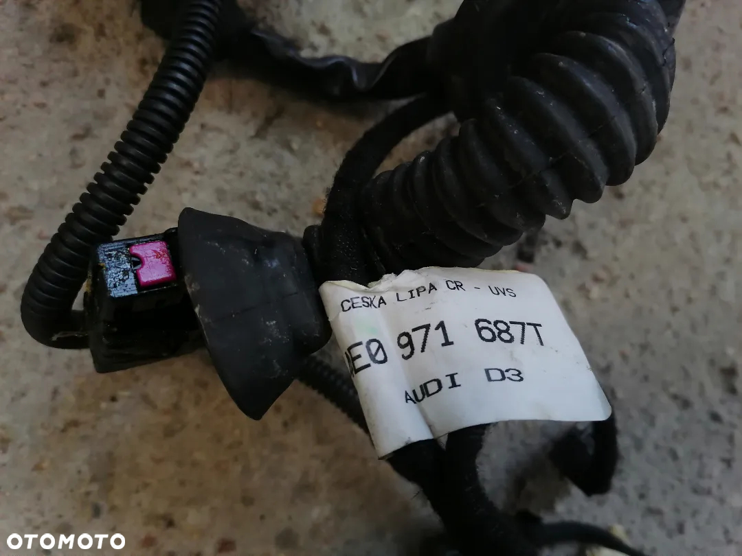 Instalacja Wiązka Drzwi Lewa/Prawa Przód/Tył Audi A8 D3 - 9