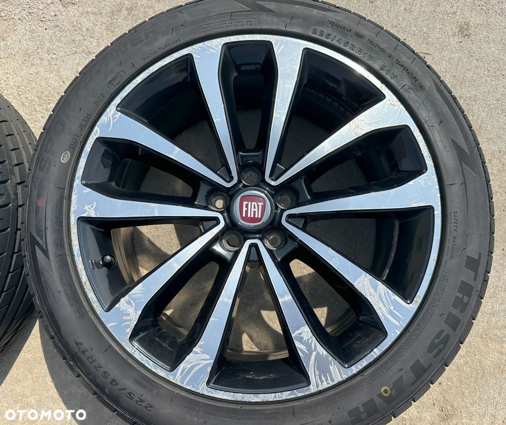 Koła Alufelgi 17" 5x98 Fiat Tipo II Doblo Aluminiowe 225/45/R17 - 3