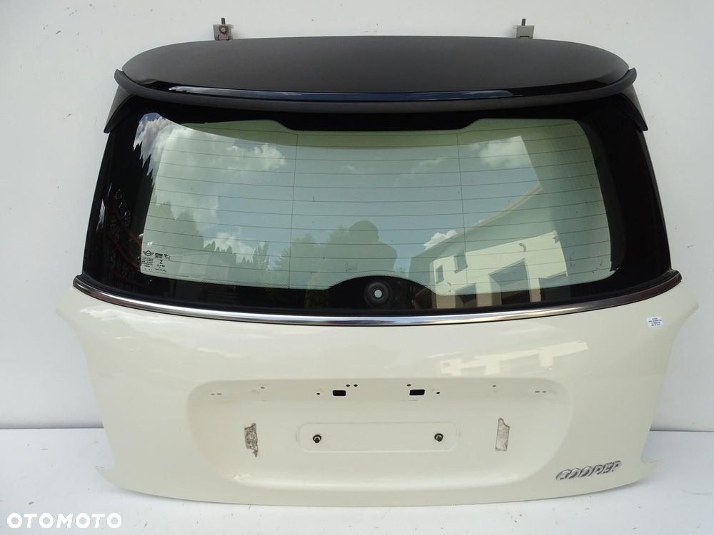 KLAPA TYŁ TYLNA BAGAŻNIKA + SZYBA PEPPER WHITE 850 MINI COOPER ONE F56 - 2