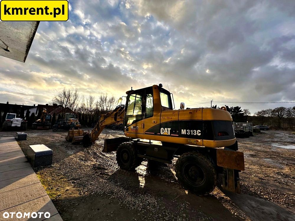 Caterpillar M313C KOPARKA KOŁOWA 2005R. | CAT M 312 KOMATSU PW 110 98 LIEBHERR A 310 311 312 JCB JS 130 - 7