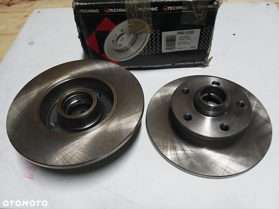 TARCZA HAM 226 10X8 SEAT TOLEDO VW PASSAT CORRADO  GOLF VENTO  91-98 TYŁ  kpl. PRD5135 - 1