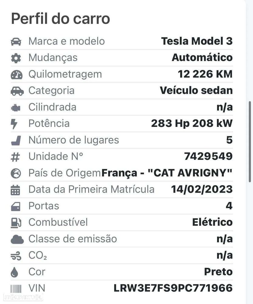 Tesla Model 3 RWD RWD - 17
