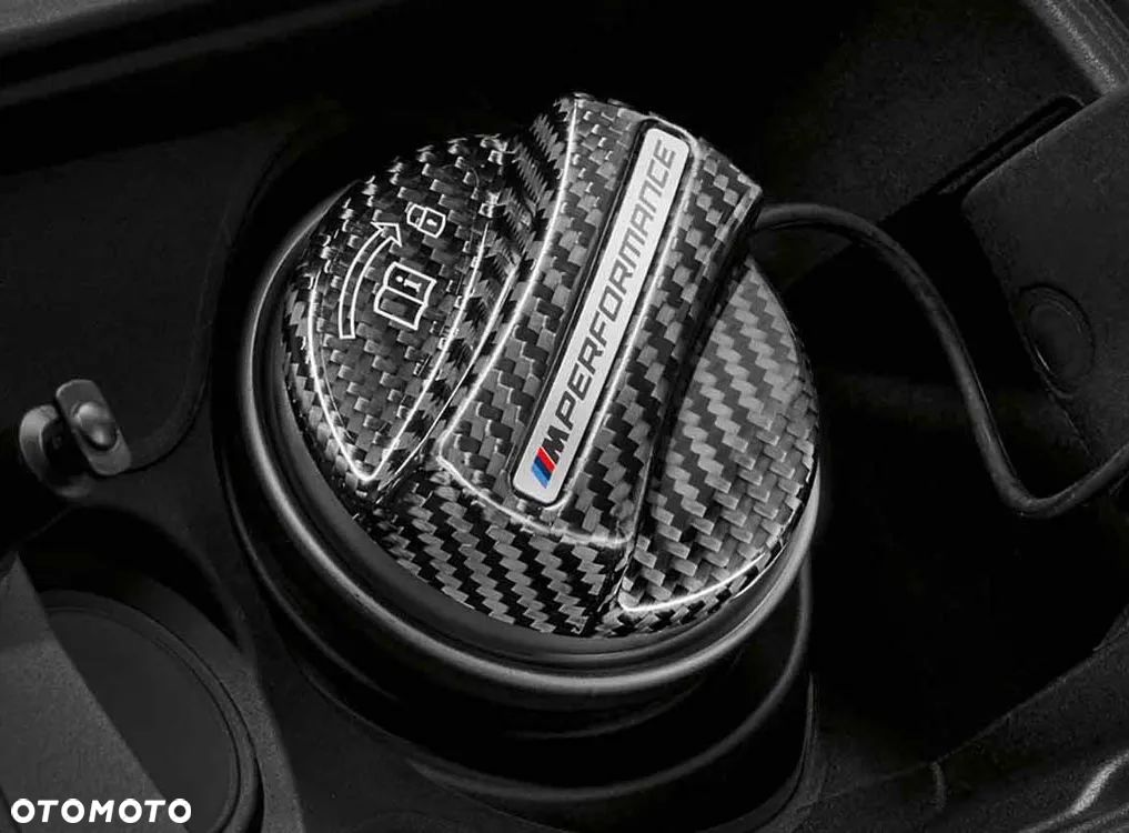 Nakładka na korek wlewu paliwa BMW M Performance z włókna węglowego (carbon) - 1