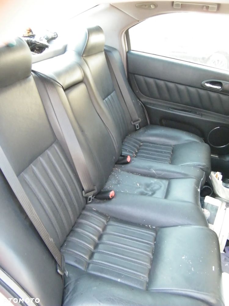 Komplet fotele przód kanapa tył skórzane Alfa Romeo 166 - 4
